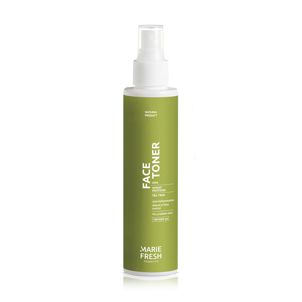 Тонік для обличчя Marie Fresh Cosmetics Anti Acne Face Toner для проблемної шкіри з AHA кислотами, 150 мл